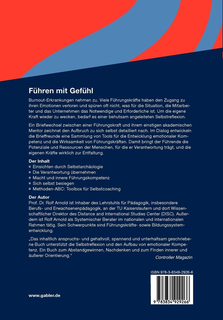 Rückseitencover Führen mit Gefühl