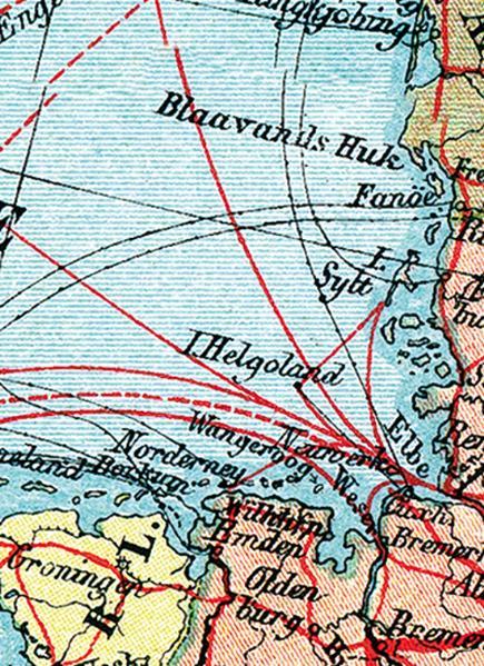 Beispielinhalt (Bild) Historische Karte: Europa, um 1910 (Plano)