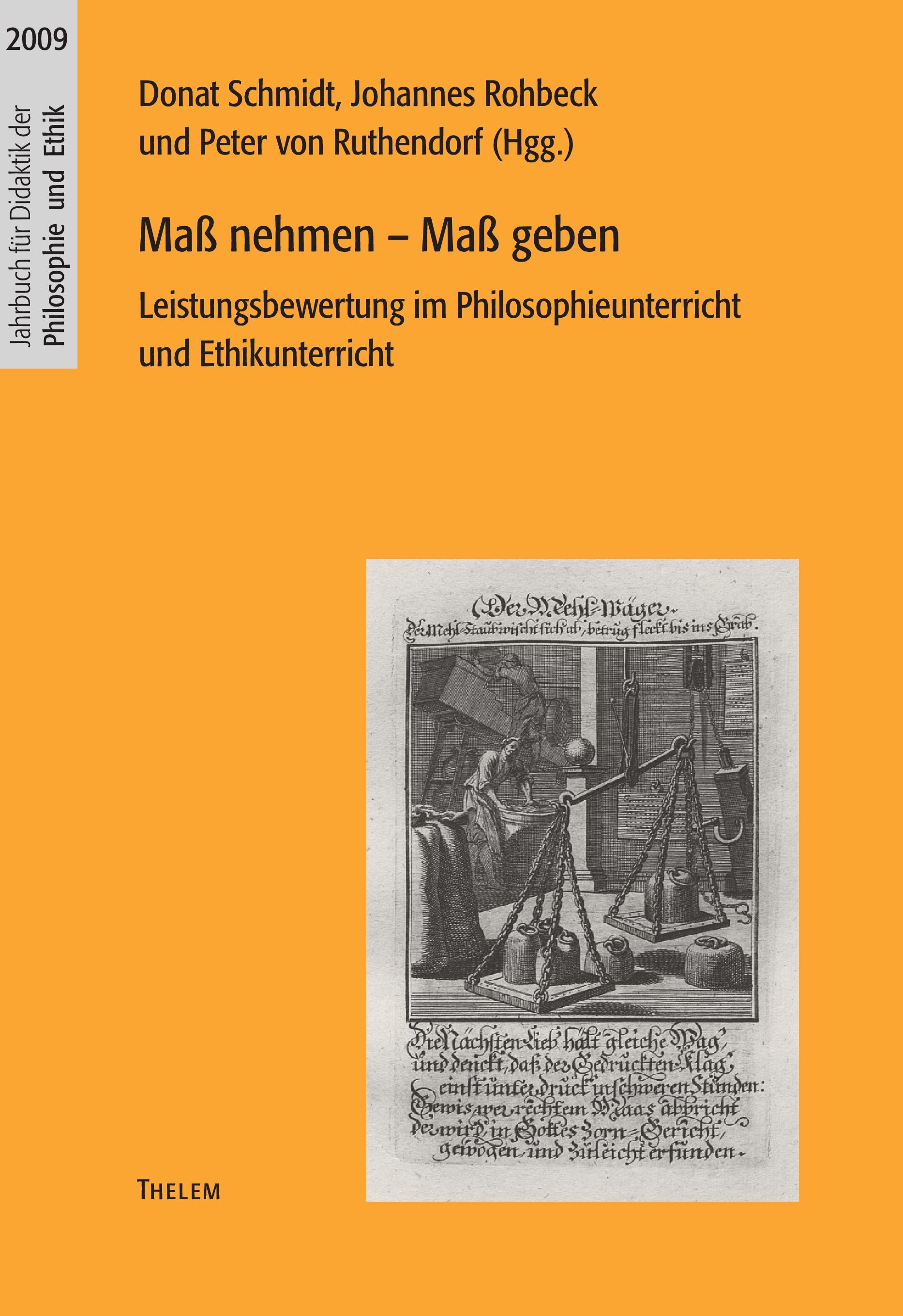 Vorderes Coverbild Maß nehmen - Maß geben