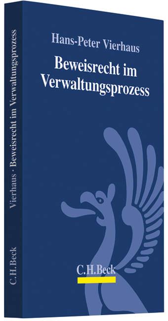 Vorderes Coverbild Beweisrecht im Verwaltungsprozess