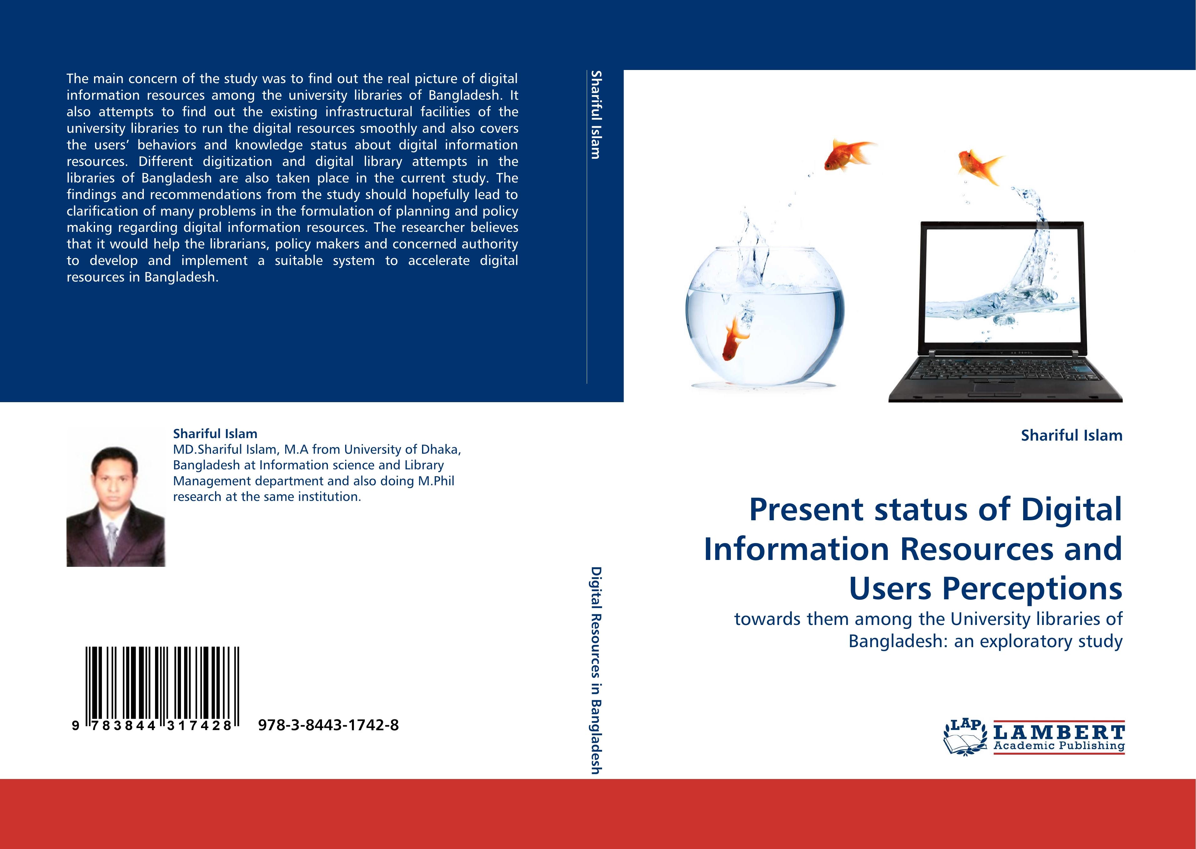 Vorderes Coverbild Present status of Digital Information Resources and Users Perceptions