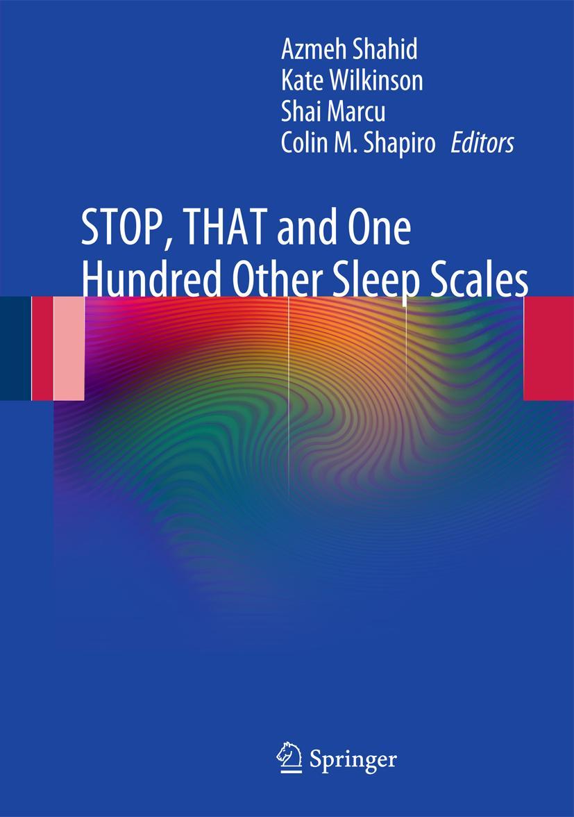 Vorderes Coverbild STOP, THAT and One Hundred Other Sleep Scales
