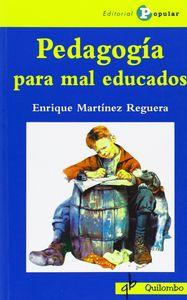 Vorderes Coverbild Pedagogía para mal educados