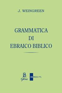 Vorderes Coverbild Grammatica di ebraico biblico