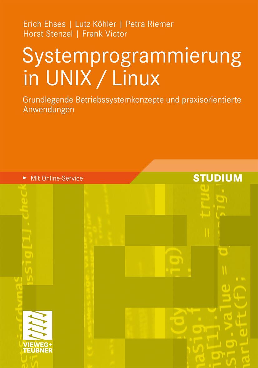 Vorderes Coverbild Systemprogrammierung in UNIX / Linux