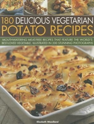 Vorderes Coverbild 180 Delicious Vegetarian Potato Recipes
