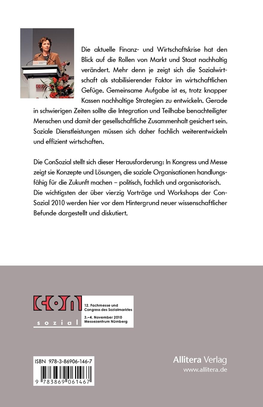 Rückseitencover Sozial wirtschaften - nachhaltig handeln