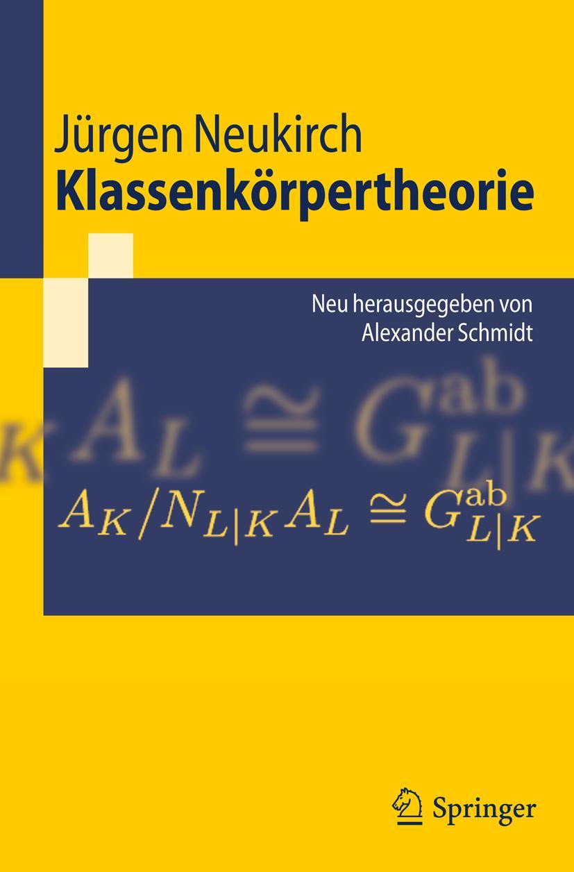 Vorderes Coverbild Klassenkörpertheorie