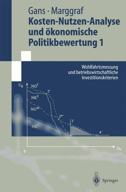 Vorderes Coverbild Kosten-Nutzen-Analyse und ökonomische Politikbewertung 1