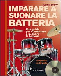 Vorderes Coverbild Imparare a suonare la batteria