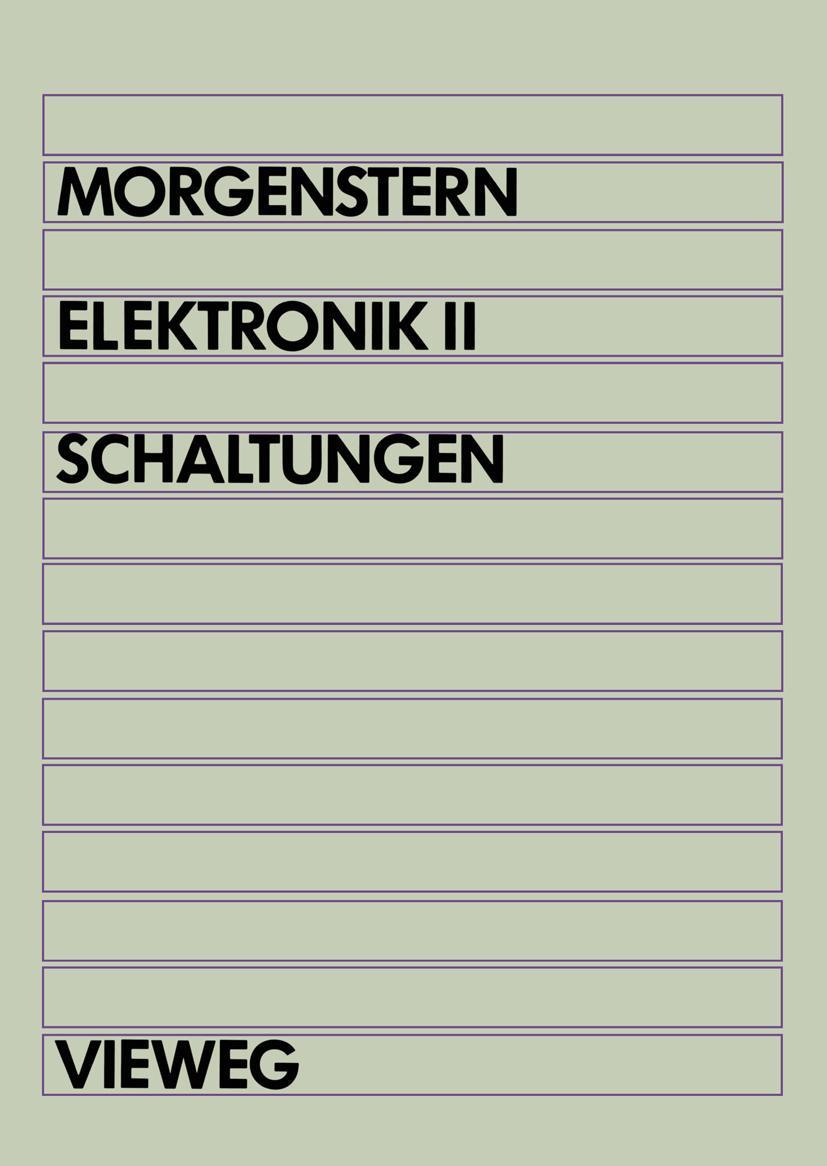 Vorderes Coverbild Elektronik