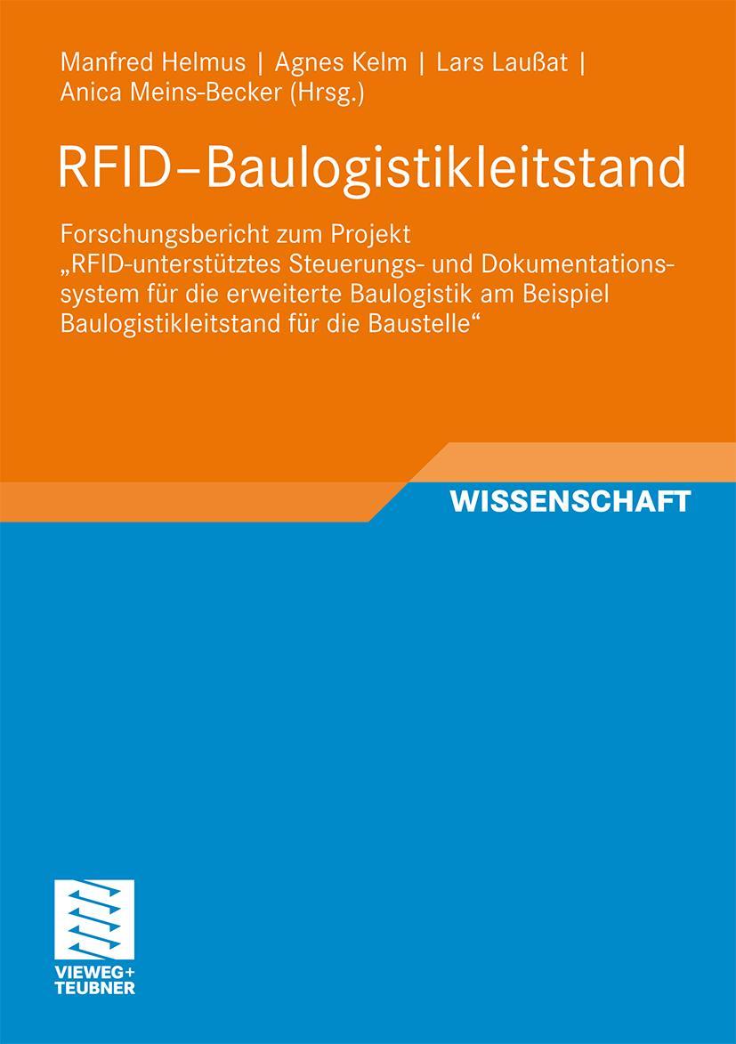 Vorderes Coverbild RFID-Baulogistikleitstand
