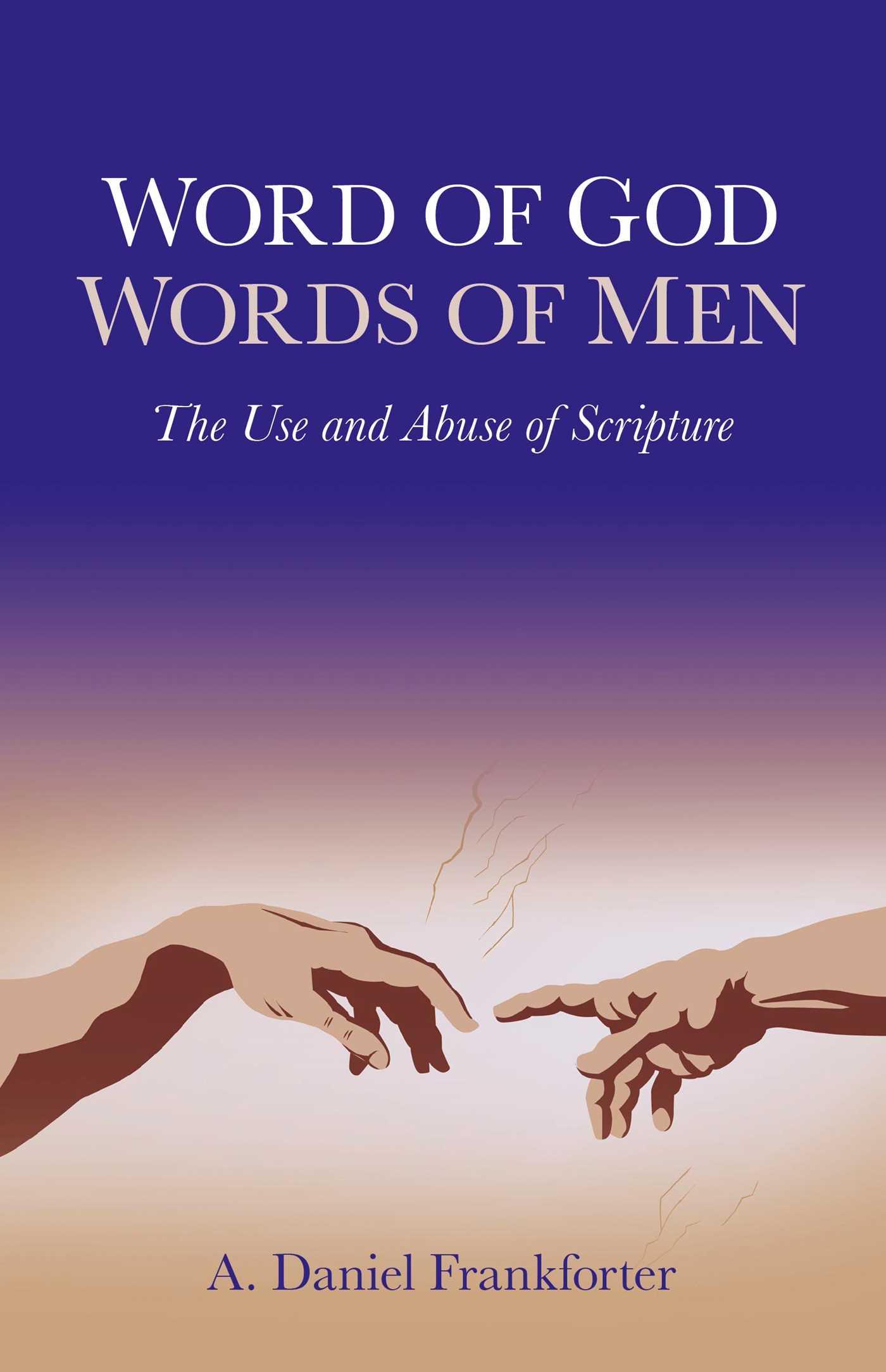 Vorderes Coverbild Word of God Words of Men