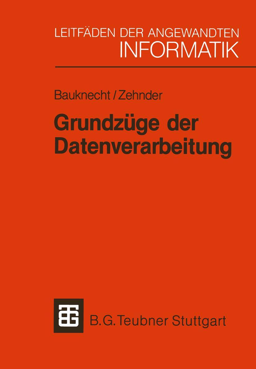Vorderes Coverbild Grundzüge der Datenverarbeitung