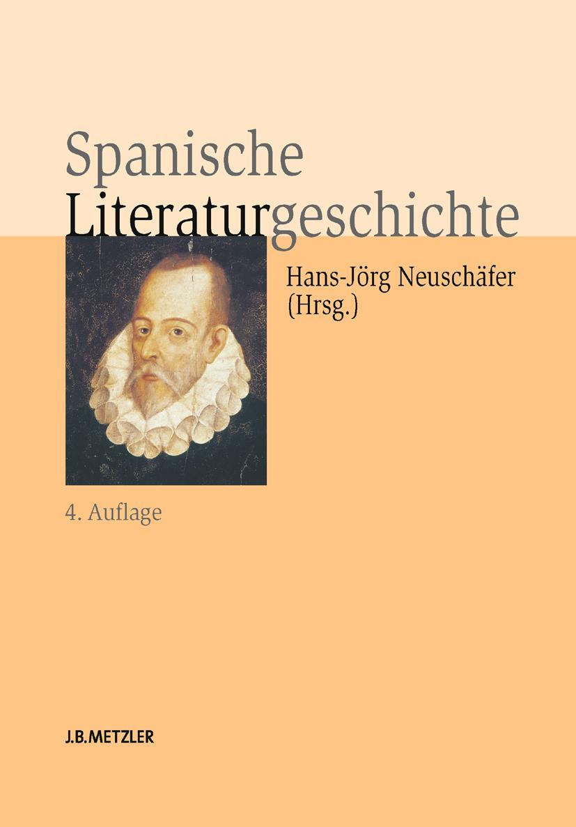 Vorderes Coverbild Spanische Literaturgeschichte