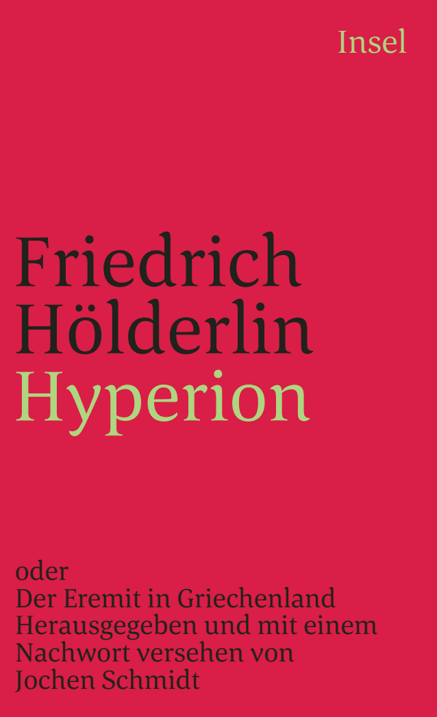 Vorderes Coverbild Hyperion oder Der Eremit von Griechenland