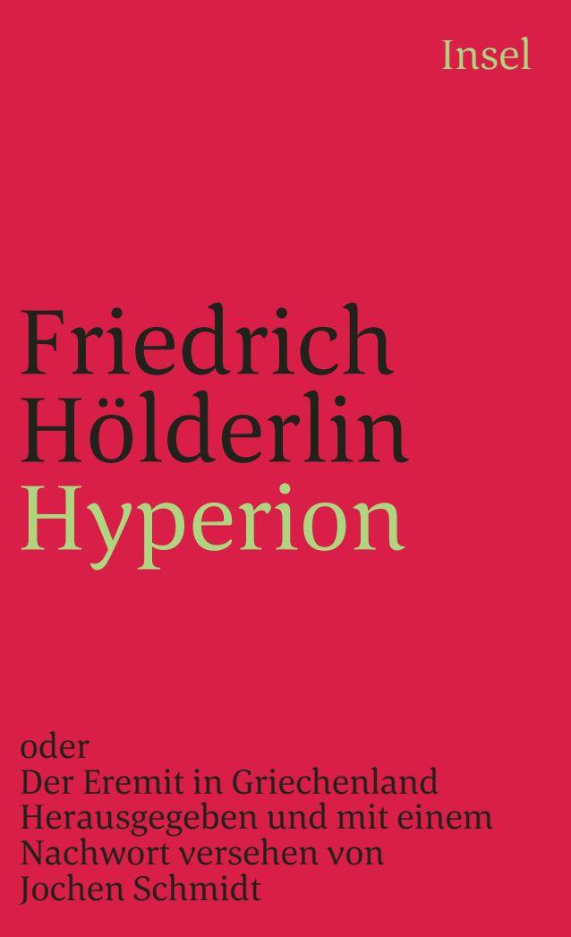 Vorderes Coverbild Hyperion oder Der Eremit von Griechenland