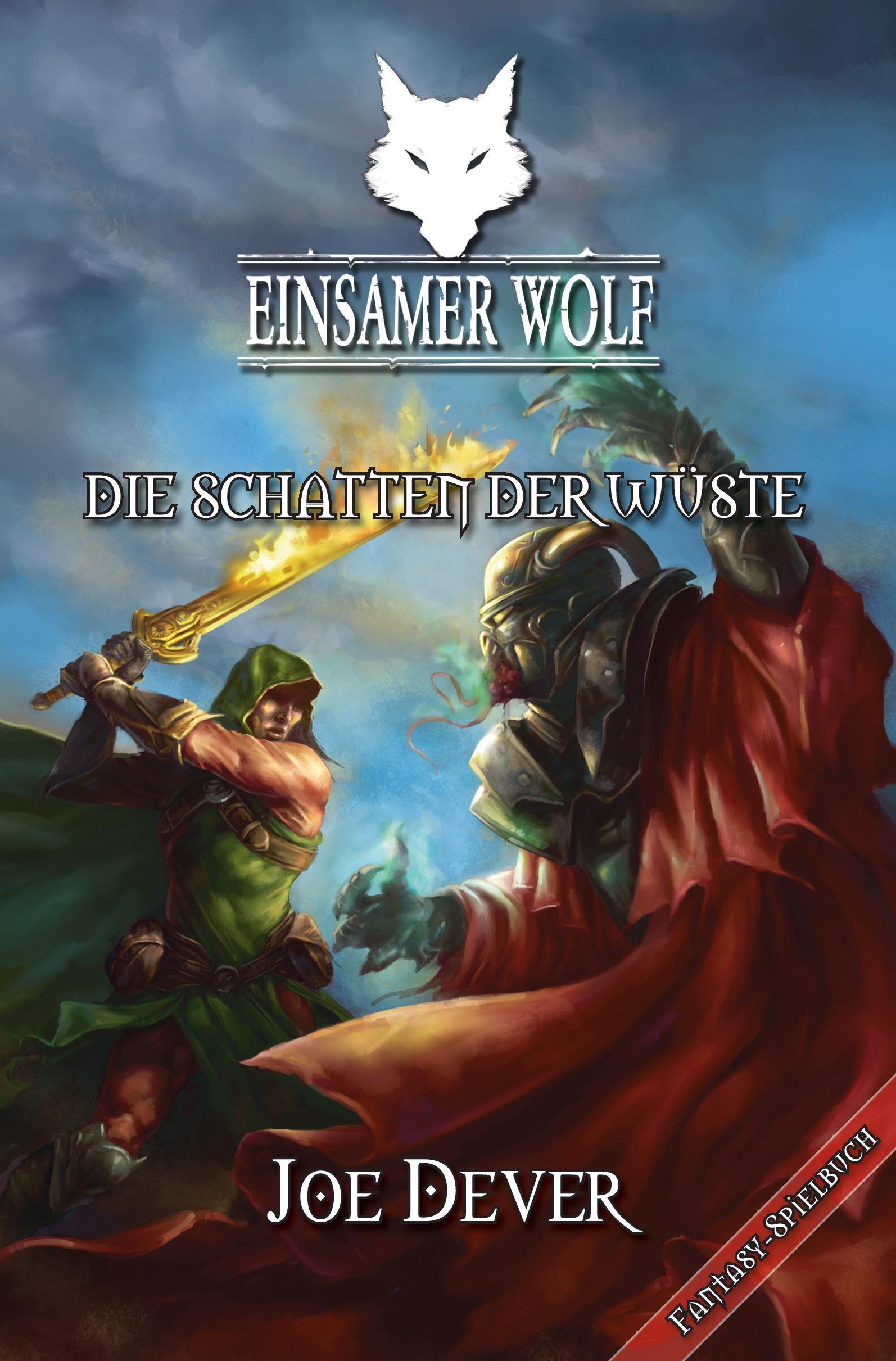 Vorderes Coverbild Einsamer Wolf 05 - Die Schatten der Wüste