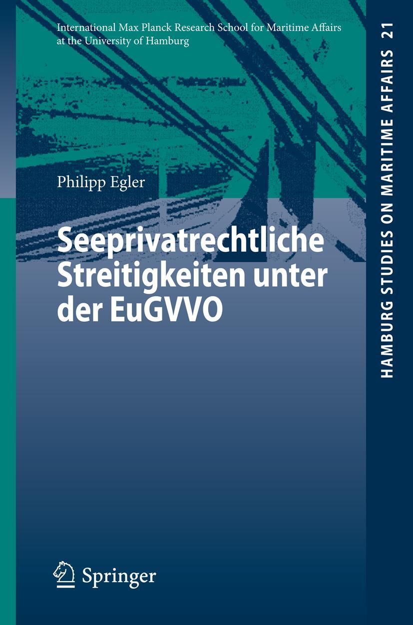 Vorderes Coverbild Seeprivatrechtliche Streitigkeiten unter der EuGVVO