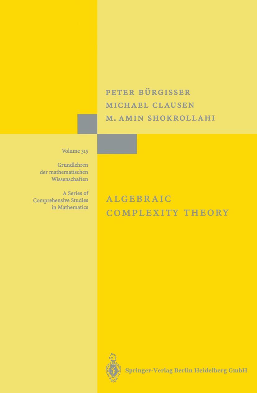 Vorderes Coverbild Algebraic Complexity Theory