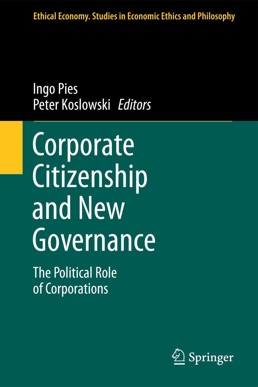 Vorderes Coverbild Corporate Citizenship and New Governance