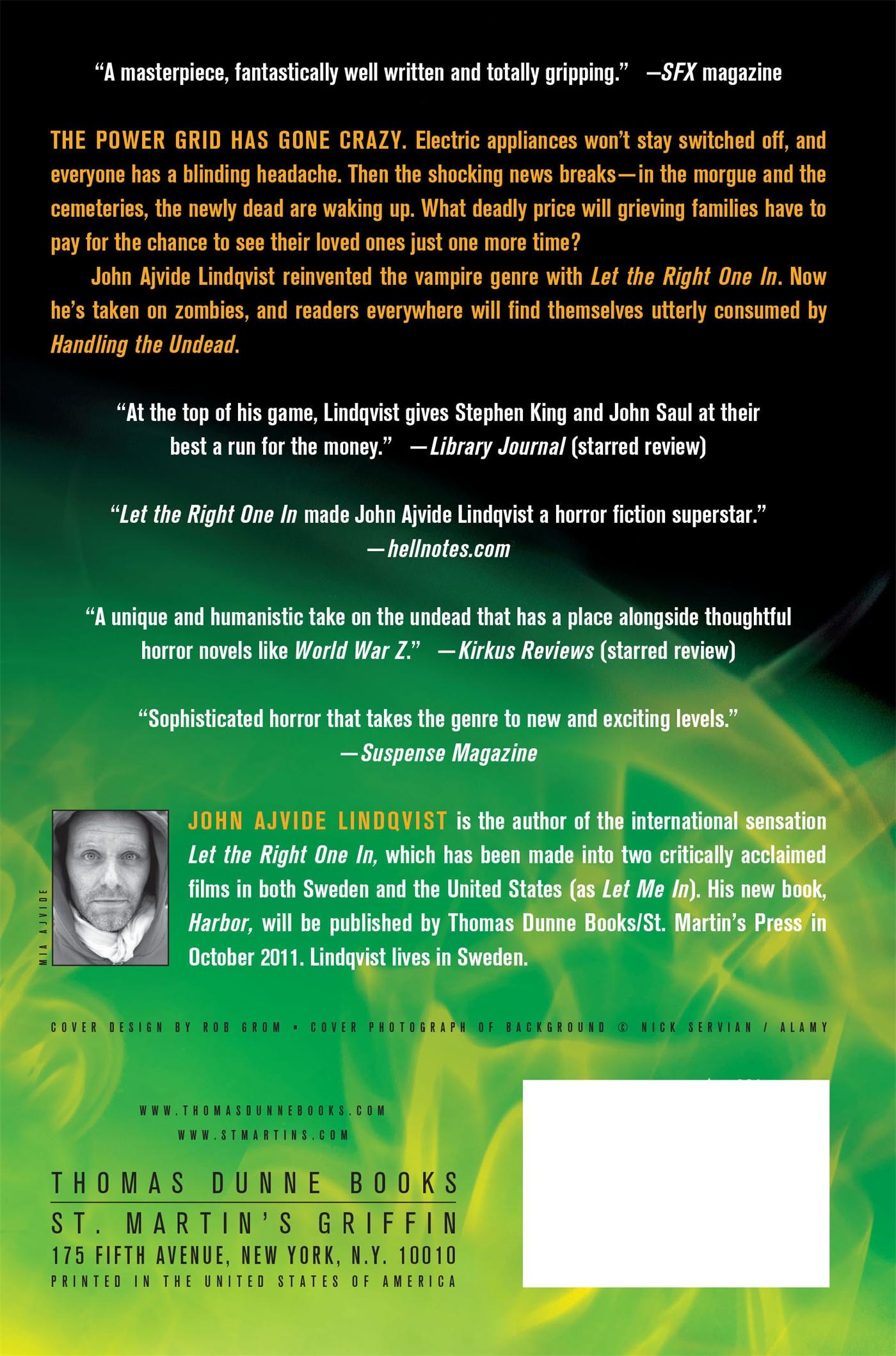 Rückseitencover Handling the Undead