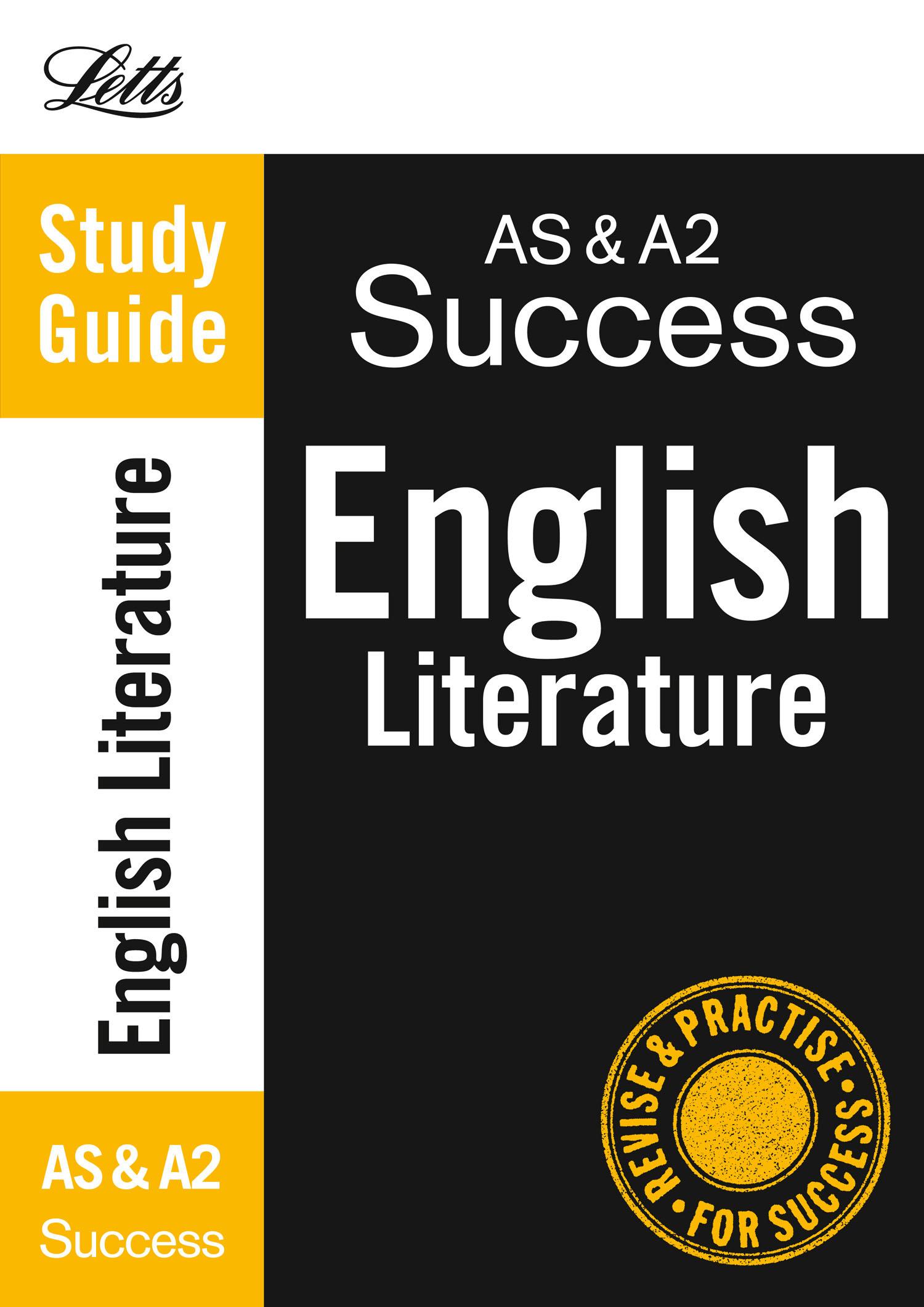 Vorderes Coverbild AS and A2 English Literature