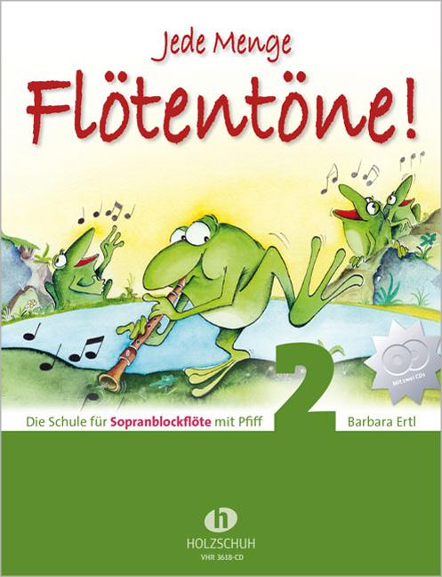 Vorderes Coverbild Jede Menge Flötentöne  - Schule 2 mit CD