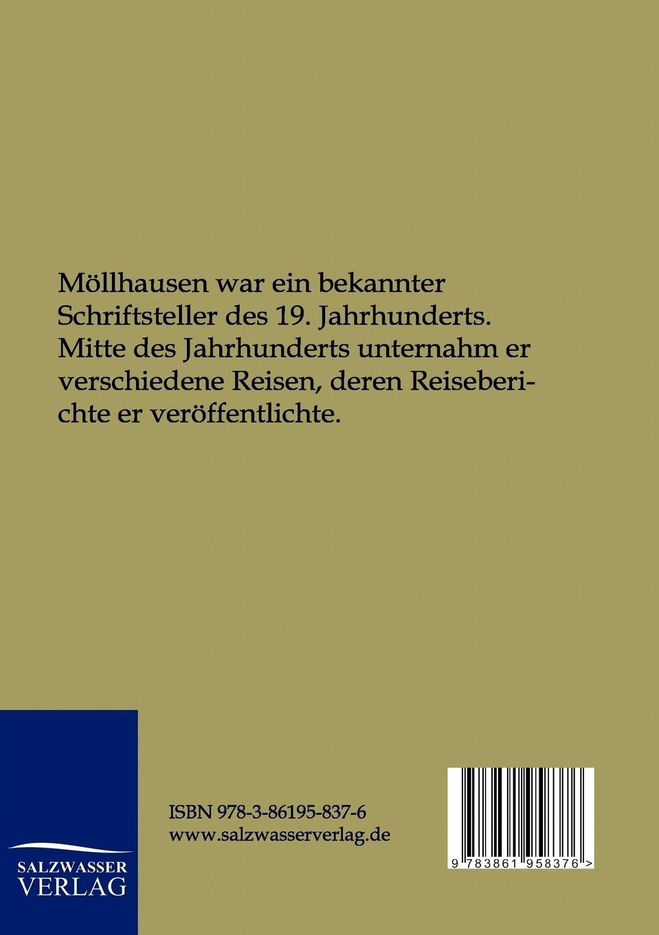 Rückseitencover Reisen in die Felsengebirge Nordamerikas