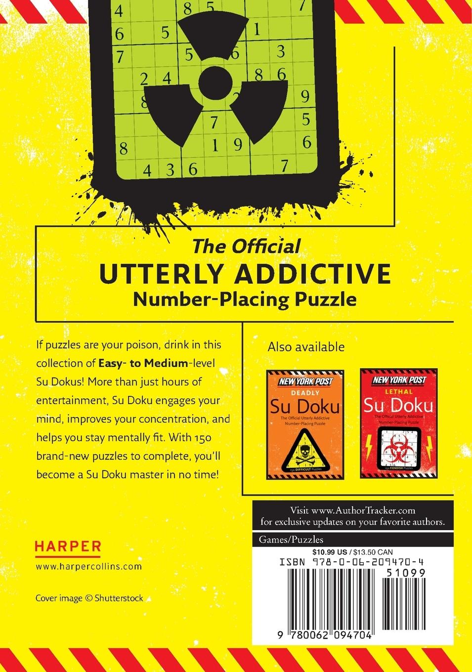 Rückseitencover New York Post Toxic Su Doku
