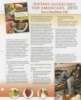Vorderes Coverbild Dietary Guidelines for Americans: For a Healthier Life