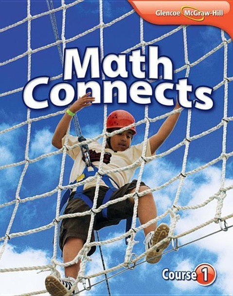 Vorderes Coverbild Math Connects Study Notebook, Course 1