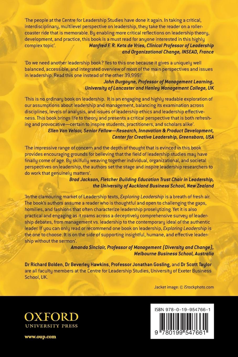 Rückseitencover Exploring Leadership