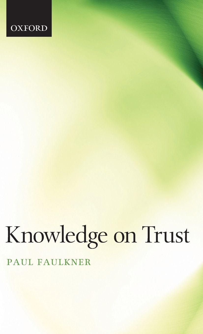 Vorderes Coverbild Knowledge on Trust
