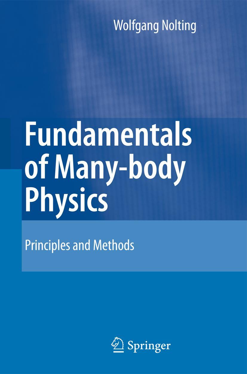 Vorderes Coverbild Fundamentals of Many-body Physics