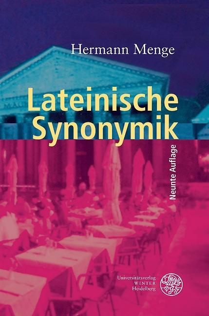 Vorderes Coverbild Lateinische Synonymik
