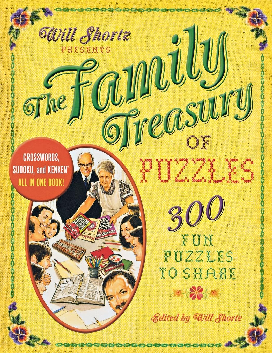 Vorderes Coverbild Will Shortz Presents the Family Treasury of Puzzles