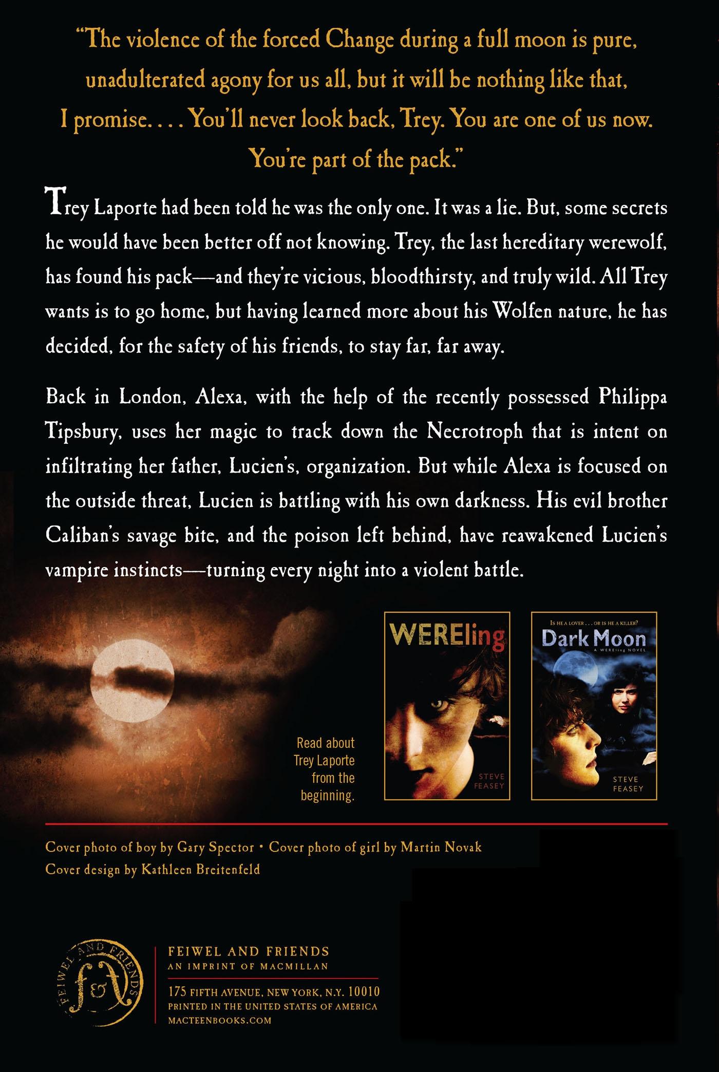 Rückseitencover BLOOD WOLF