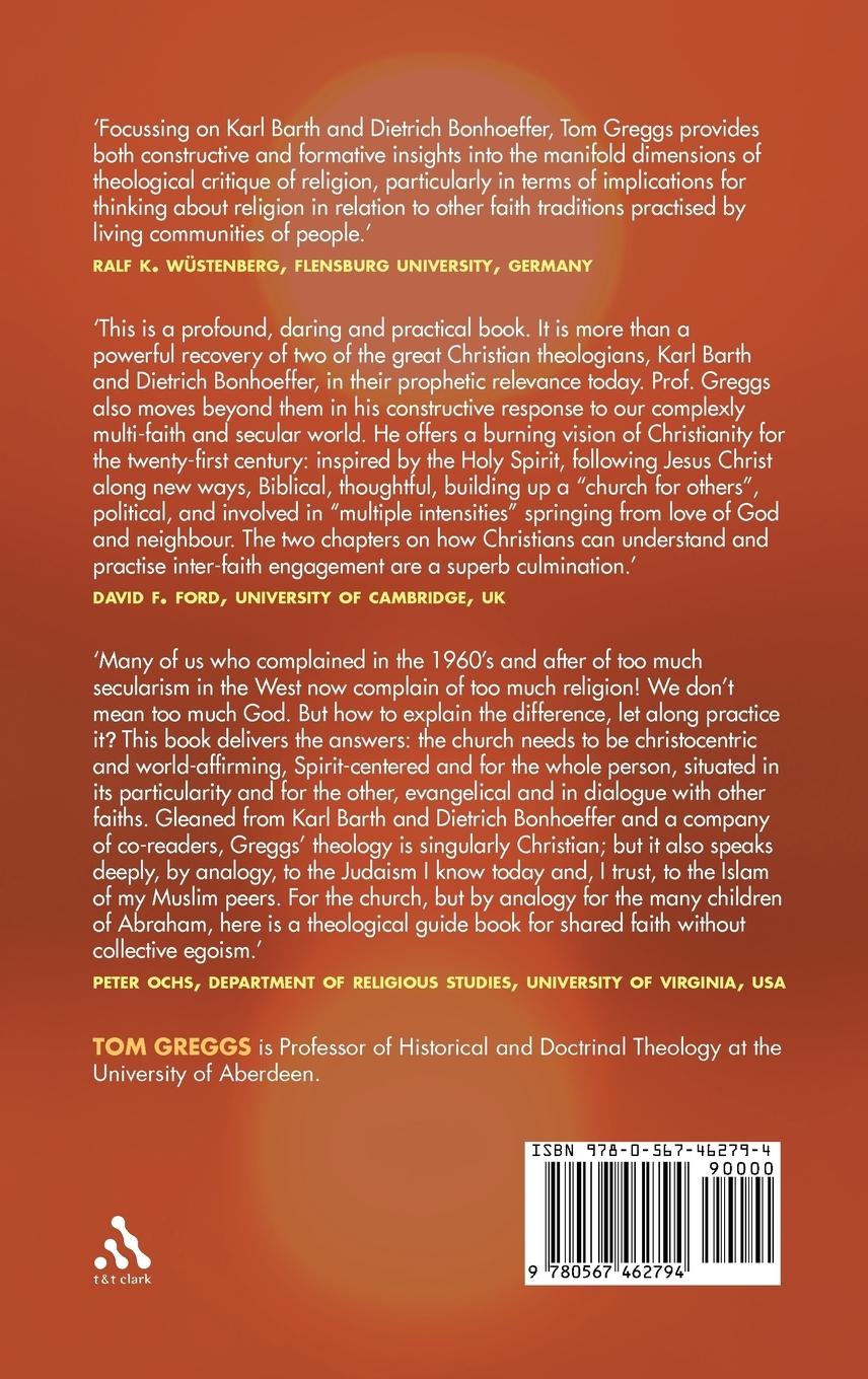 Rückseitencover Theology Against Religion