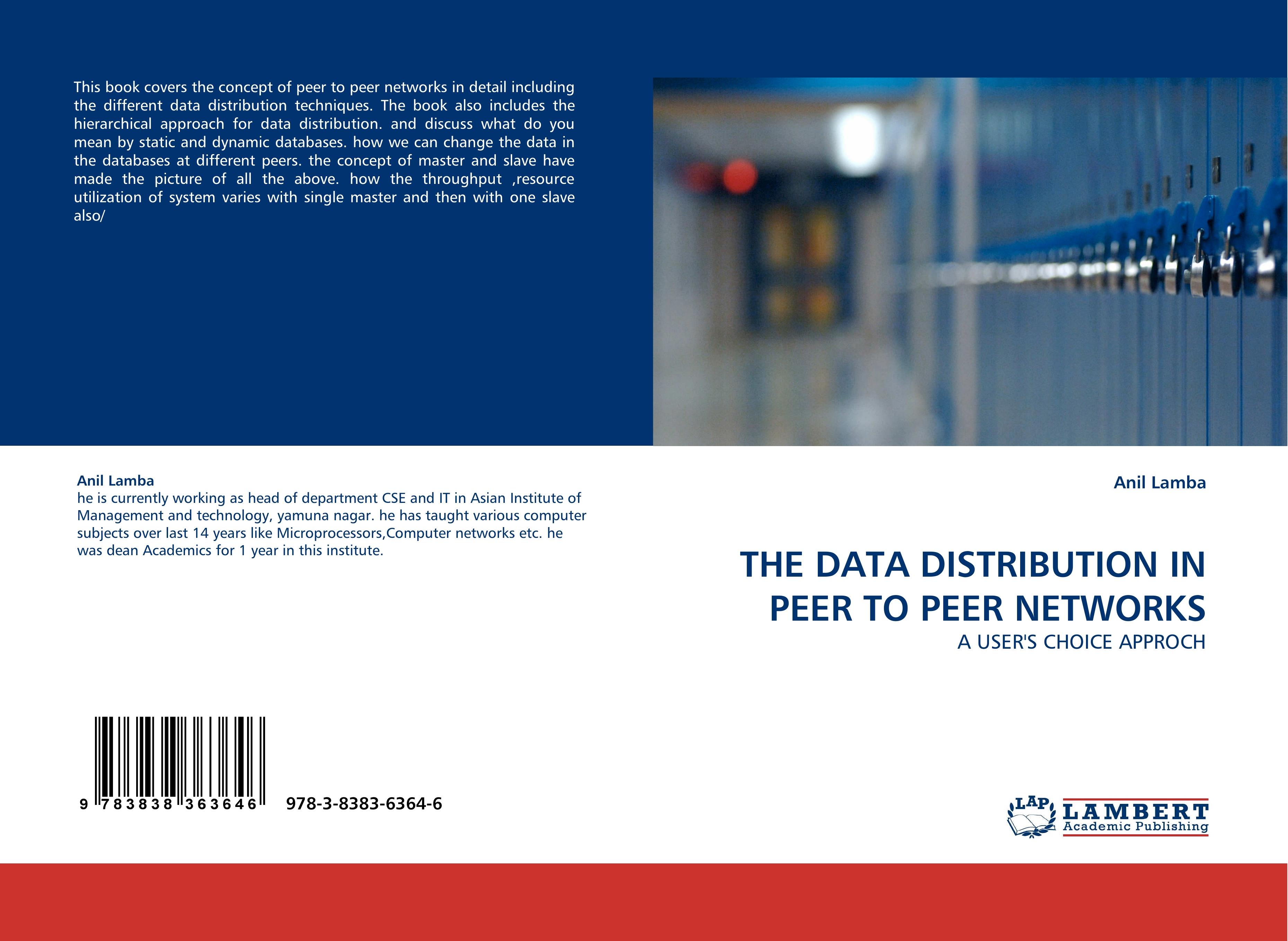 Vorderes Coverbild THE DATA DISTRIBUTION IN PEER TO PEER NETWORKS