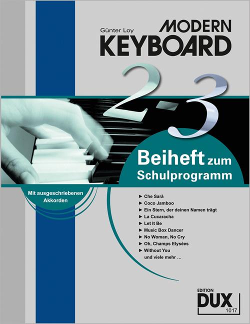 Vorderes Coverbild Modern Keyboard, Beiheft 2-3