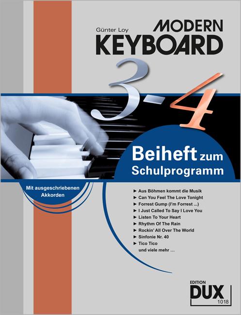Vorderes Coverbild Modern Keyboard, Beiheft 3-4