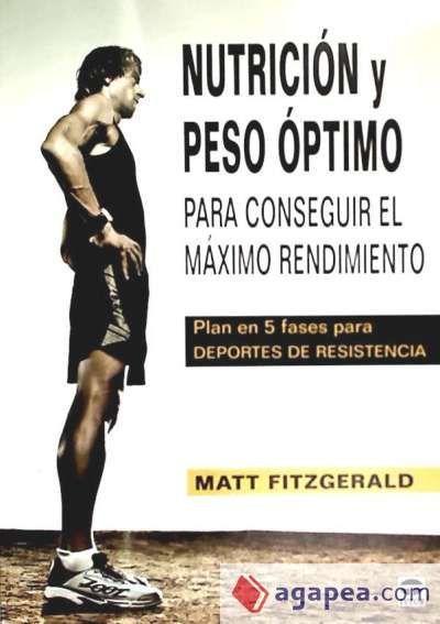 Vorderes Coverbild Nutrición y peso óptimo para conseguir el máximo rendimiento