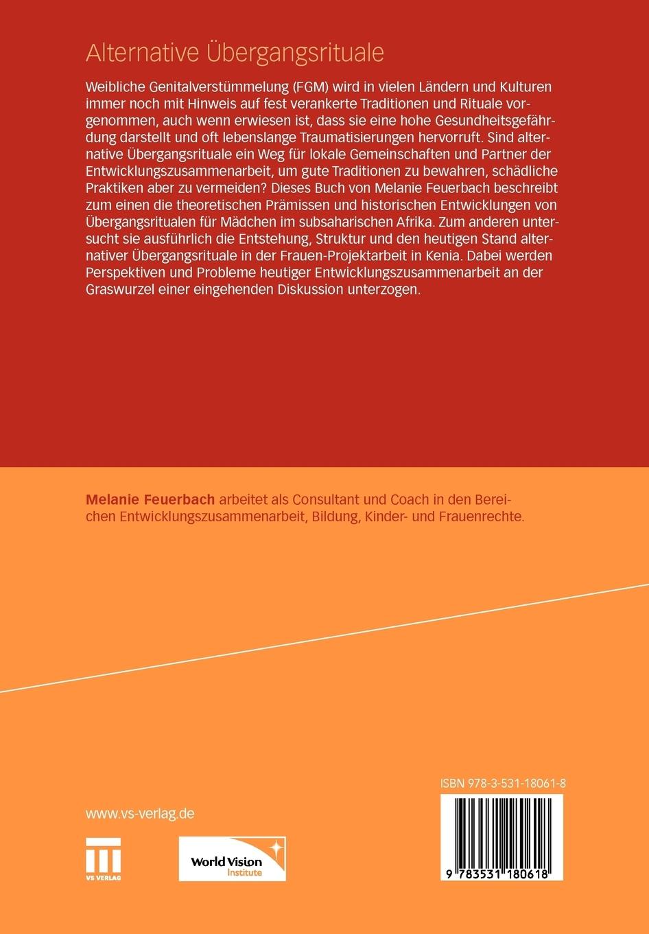 Rückseitencover Alternative Übergangsrituale