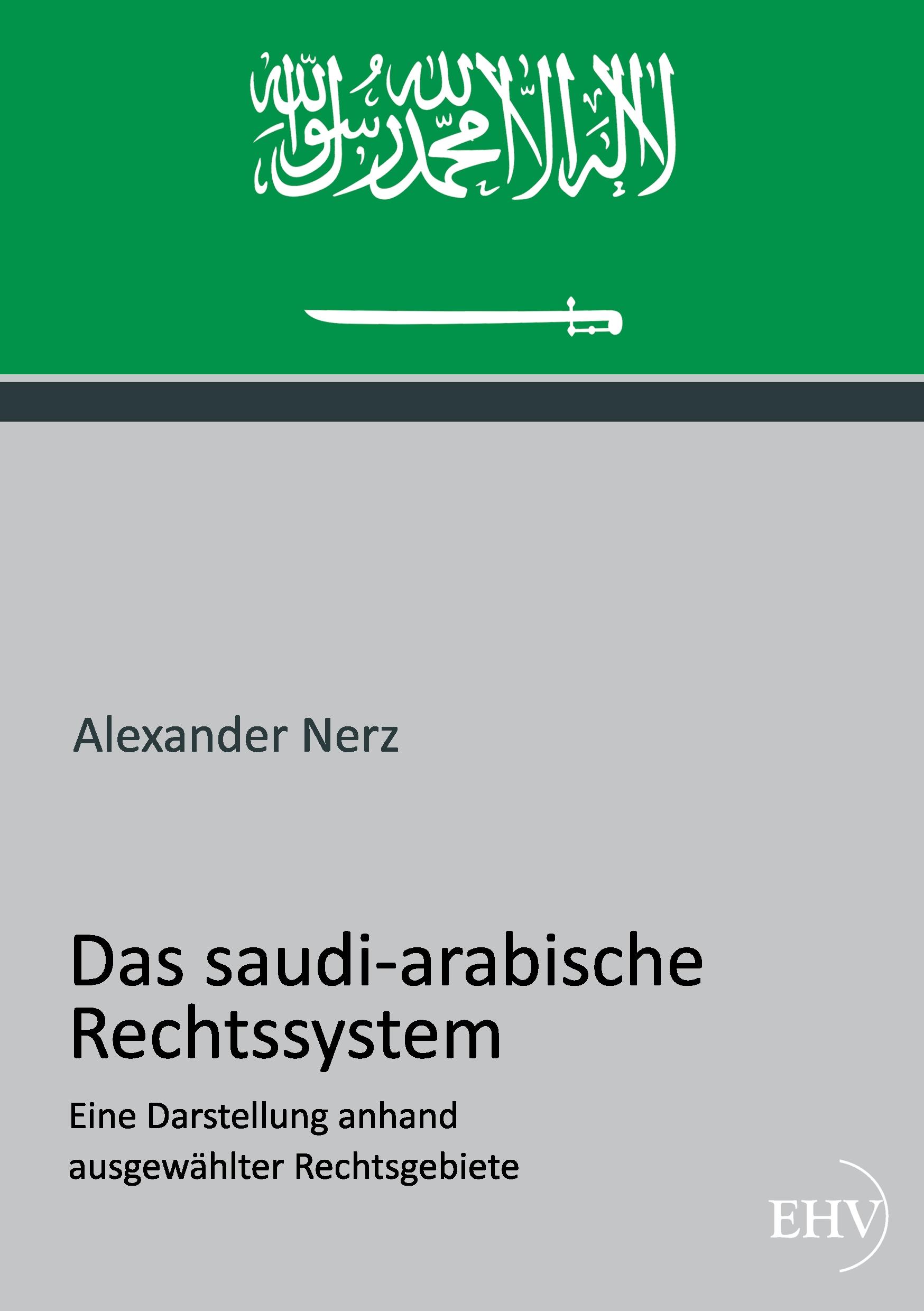 Vorderes Coverbild Das saudi-arabische Rechtssystem