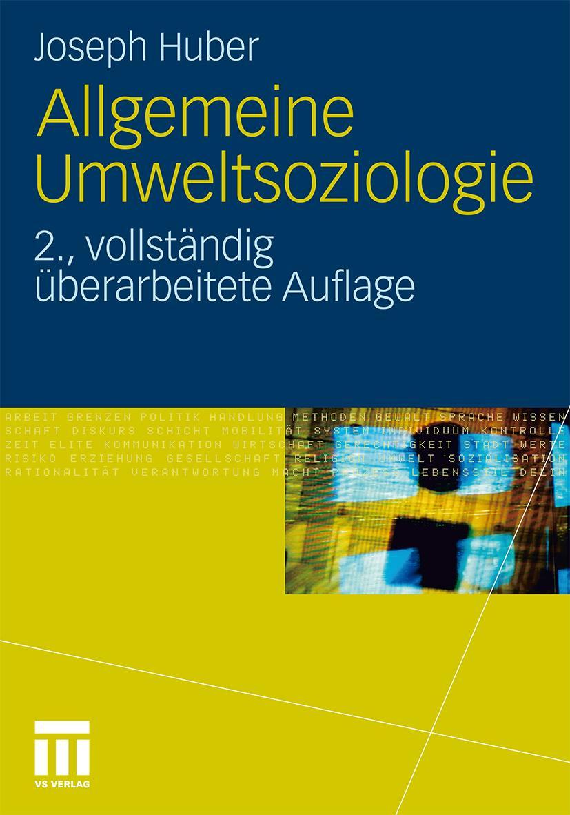 Vorderes Coverbild Allgemeine Umweltsoziologie