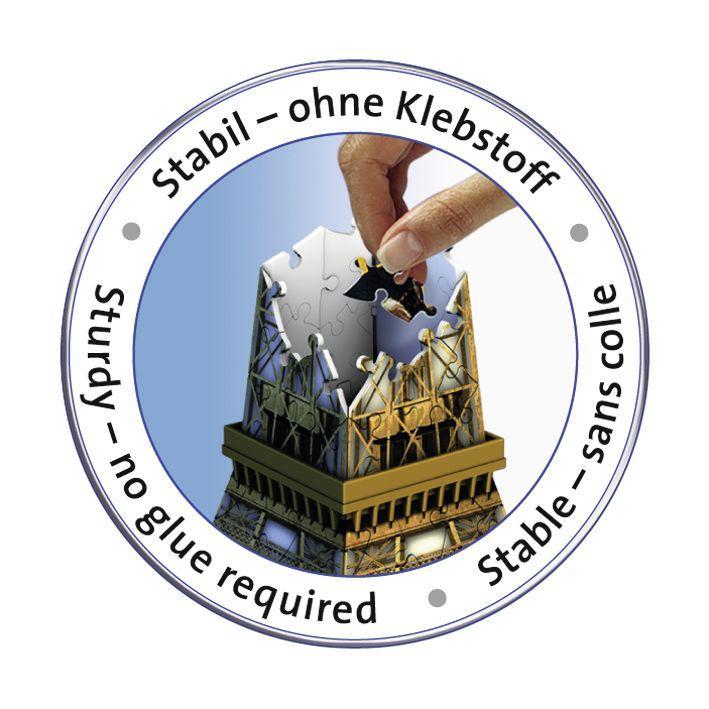 Beispielinhalt (Bild) Eiffel Tower 3D Puzzle