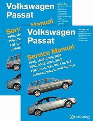 Vorderes Coverbild Volkswagen Passat (B5) Service Manual: 1998, 1999, 2000, 2001, 2002, 2003, 2004, 2005