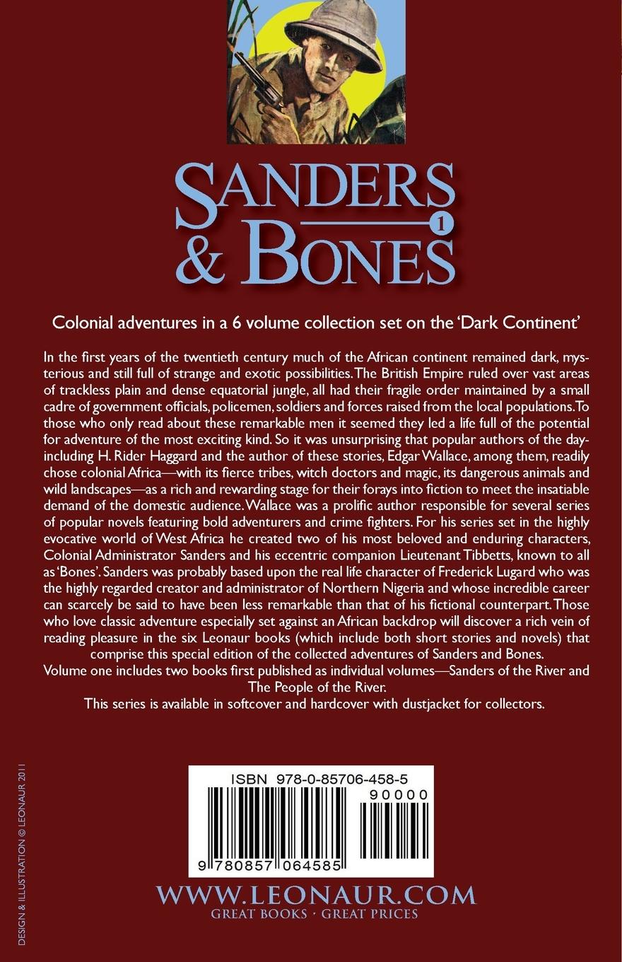 Rückseitencover Sanders & Bones-The African Adventures