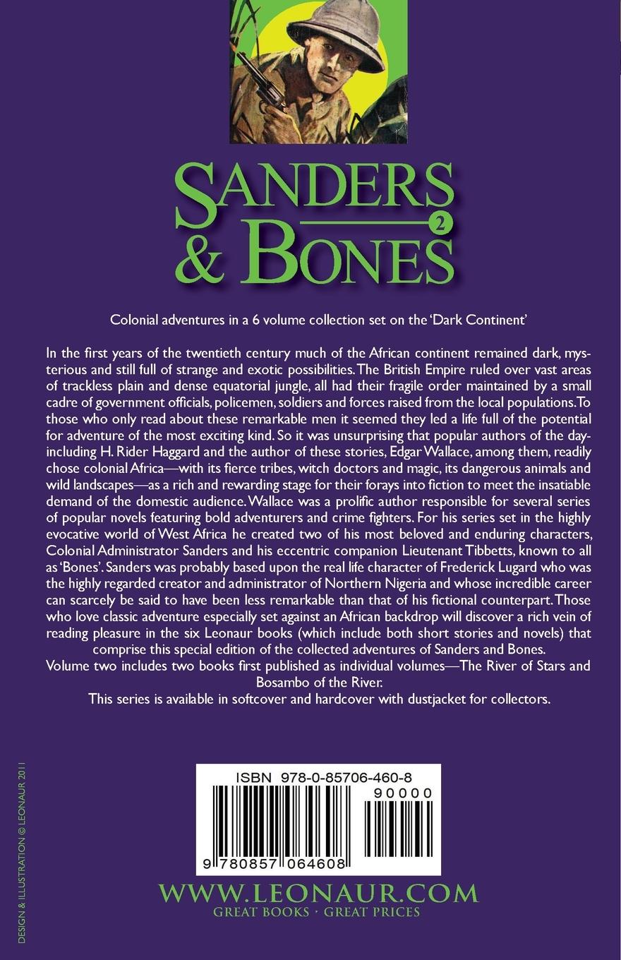 Rückseitencover Sanders & Bones-The African Adventures